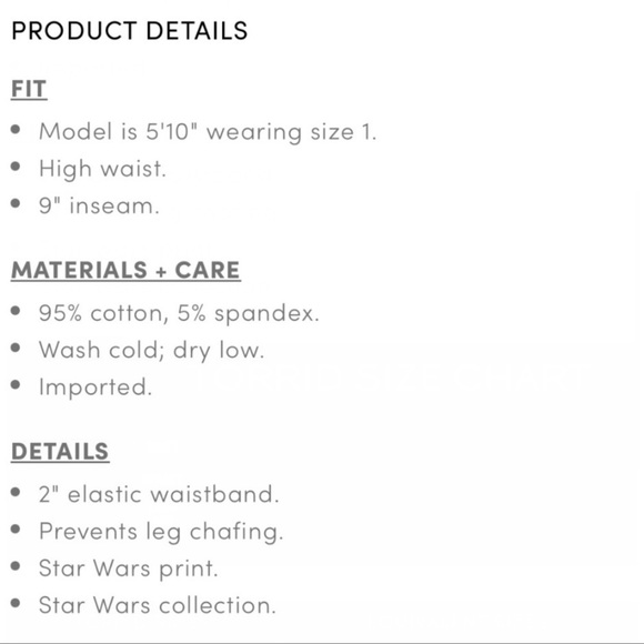 Torrid Women’s Plus Size Disney Lucas Star Wars Signature Premium Bike Short - Picture 4 of 12